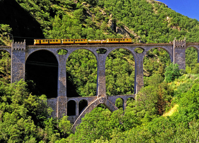 Train jaune