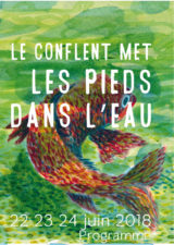 Les pieds dans l'eau - Affiche