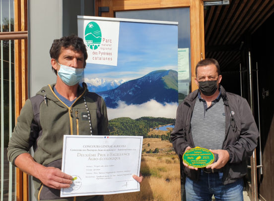 Michel Planas et Xavi Goyty ont reçu un prix du Concours Général Agricole sur l’Agroforesterie !