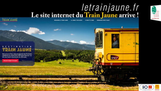 Lancement du site internet letrainjaune.fr