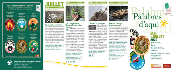Palabres d'aqui, programme mai-juillet 2022